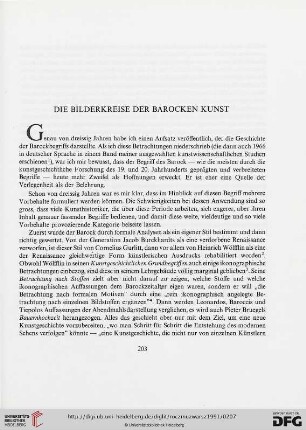 35.1991: Die Bilderkreise der Barocken Kunst
