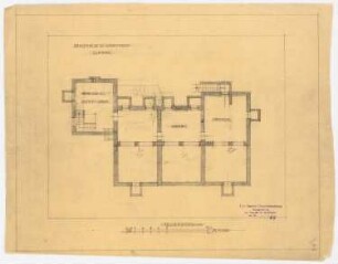 Landhaus Wolf Wertheim, Berlin-Kladow: Grundriss KG 1:100