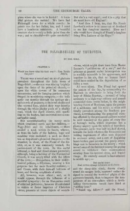 The balsam-seller of Thurotzer. By Mrs. Gore