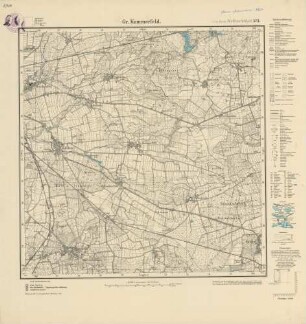 1926 (alte Nr.: 573) Gr. Kummerfeld, Meßtischblatt (4 cm - Karte)