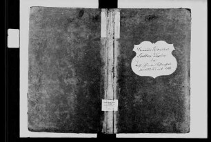 Baden-Baden, Stadtteil Lichtental, katholische Gemeinde: Sterbebuch 1851-1860
