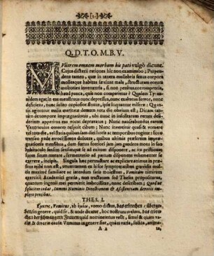 Dissertatio De Vomitu Gravidarum