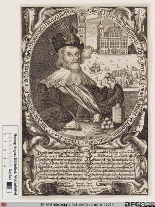 Bildnis Georg Faber (I), gen. "der Kugelmann"