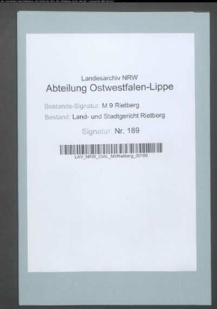 Erblasser: Feldmeier, Johann Heinrich: Testament
