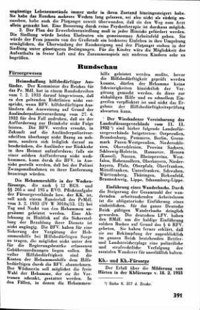 Wiesbadener Vereinbarung der Landesfürsorgeverbände vom 11.11.1932 [Fürsorgewesen]