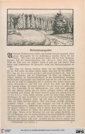 33: Kulturpropaganda