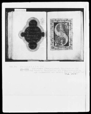 Evangelistar (Gero-Kodex) — Initialzierseite S, Folio 103recto