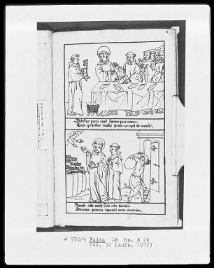 Illustrationen zur Vita Sancti Benedicti & Bis-Bini-Vita — ---, Folio 32 rectoBildseite