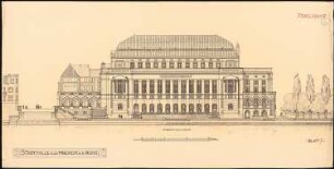 Stadthalle, Mülheim an der Ruhr: Ansicht