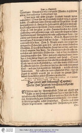 Das zwey und siebenzigste Capittel