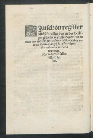 Ein schön register büchlin/ alles des in der heyligen gschrifft in yl zefinden ...