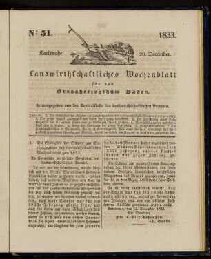 No 51. 20. December. 1833
