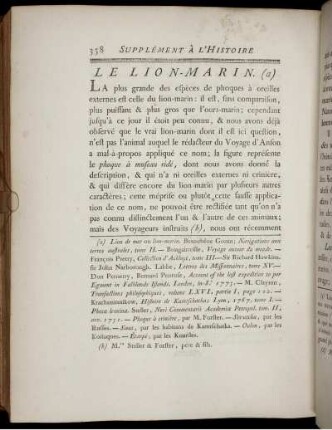 Le Lion-Marin. (a)