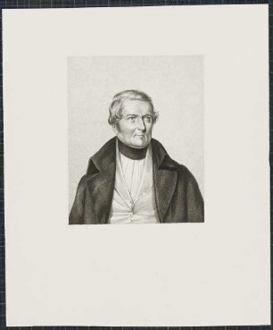 Icones Professorum Marpurgensium — Bildnis des Dietrich Christoph Rommel (1781-1859)