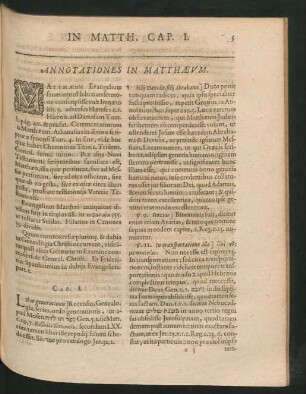 Annotationes In Matthaeum.