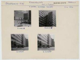 Alexanderplatz. Berlin, Mitte, Alexanderplatz/Grunerstraße/Hans-Beimler-Straße (bis 1966 Neue Königsstraße, ab 1995 Otto-Braun-Straße)