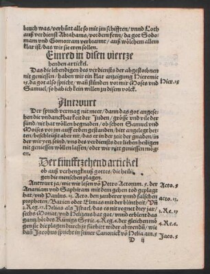 Der fünffzehend artickel ob auß verhengknuß gottes/ die heiligen die menschen plagen.