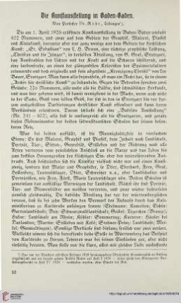 44: Die Kunstausstellung in Baden-Baden