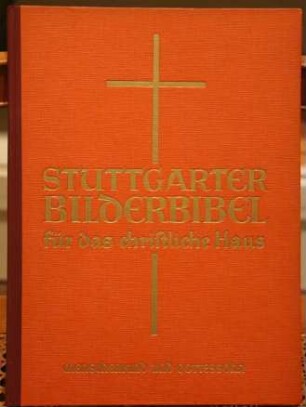 Bibel: „Stuttgarter Bilderbibel für das christliche Haus.“