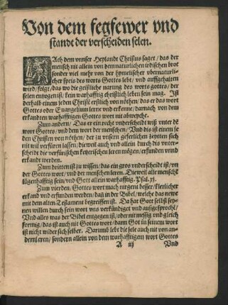 Von dem fegfewer und standt der verscheiden selen.