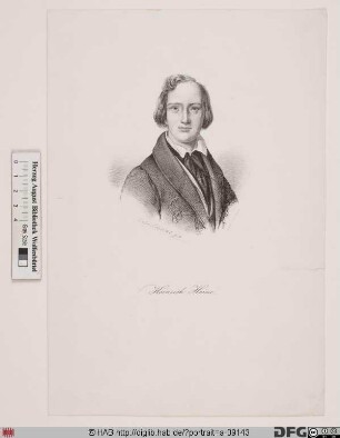 Bildnis Heinrich (bis 1825 Harry) Heine