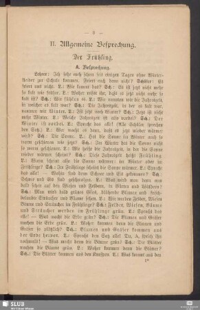 II. Allgemeine Besprechung
