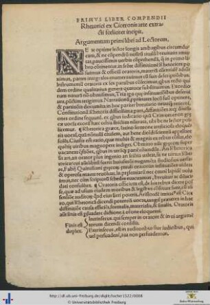 Compendium Rhetorices