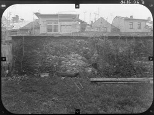 Plauen. Reste der Stadtmauer (am Obergraben)