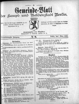 1908,9: No. 9, 1. März 1908