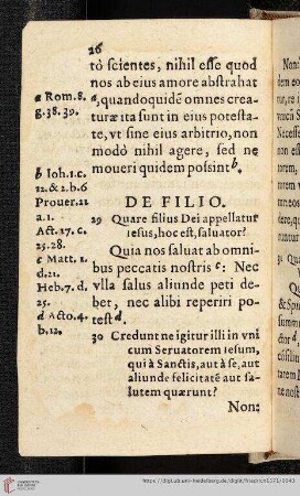 De Filio