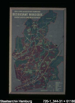 Bezirksamt Wandsbek, Grünplan