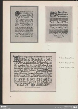 Max Riesebrodt. Ehrenvorsitzenden