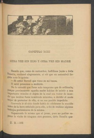 Capítulo XCIII - Otra vez sin hijo y otra vez sin madre