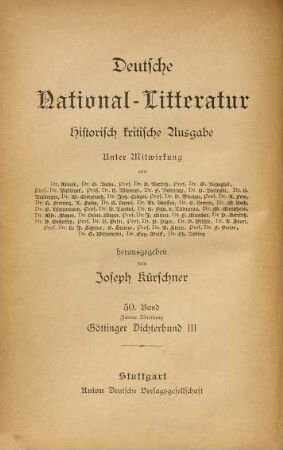 Der Göttinger Dichterbund, 3. Friedrich Leopold Graf zu Stolberg, Matthias Claudius