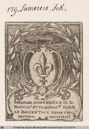 Wappen des Johannes Sumerers