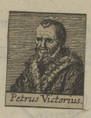 Bildnis des Petrus Victorius