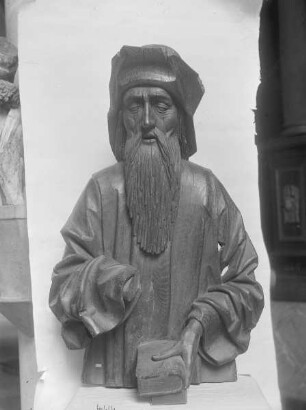 Halbfiguren von Propheten, Aposteln, Heiligen und eines Christus — Der Prophet Balaam