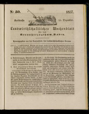 No 50. 1837. 15. Dezember