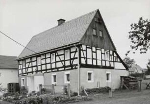 Ohorn, Wohnhaus : Ohorn. Ehemaliges Wohnstallhaus (wohl um 1795), Wiesensteig 10. Straßenansicht