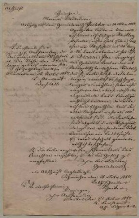 Ansiedlungen, Erbauung von Gebäuden