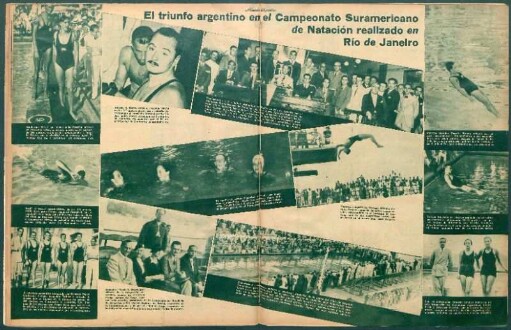 El triunfo argentino en el Campeonato Suramericano de Natación realizado en Río de Janeiro [Fotografías]