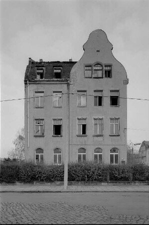 Dresden-Friedrichstadt, Wohnhaus : Dresden-Friedrichstadt. Wohnhaus (um 1905), Fröbelstraße 14. Straßenansicht