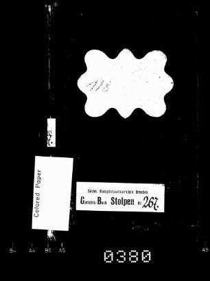Konsensbuch von Neudörfel (bei Stolpen)