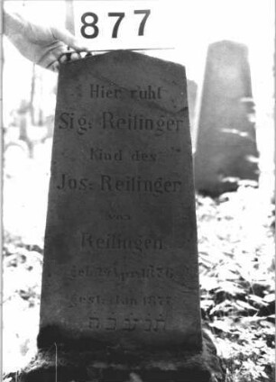 Grabstein 877