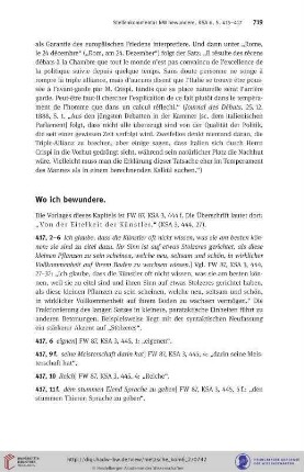 Wo ich bewundere
