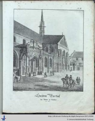 Seiten-Portal des Domes zu Constanz