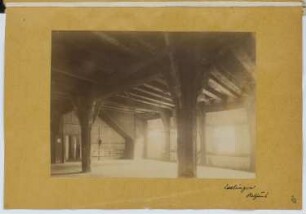 Rathaus, Esslingen: Innenansicht (aus: Skizzen- und Fotoalbum 15)