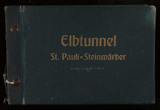 Bau des Elbtunnels St. Pauli Steinwärder, Teil I