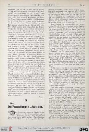 4: Wien: Die Ausstellung der "Sezession", [1]