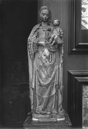 Stehende Madonna aus der Kirche von Breuil, Champagne
